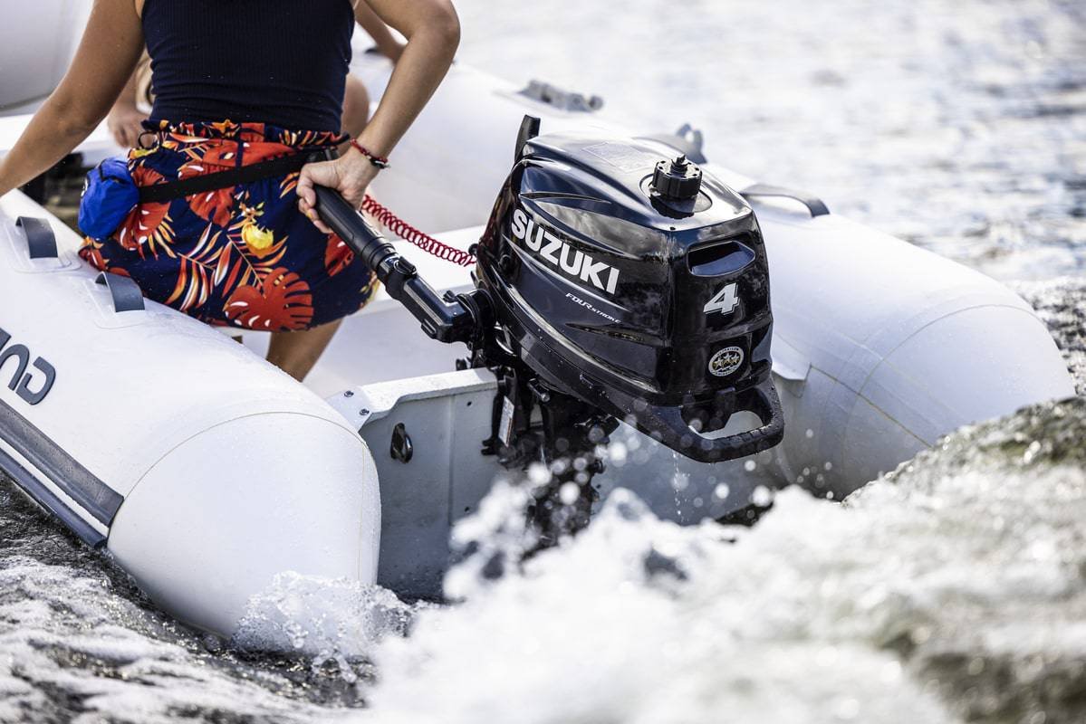 Suzuki 4 HP DF4AS5 Outboard Motor - Image 3