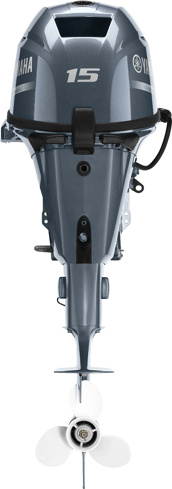 Yamaha 15 HP Outboard Motor F15SMHA - Manual Start Short Shaft $2999 - Image 3