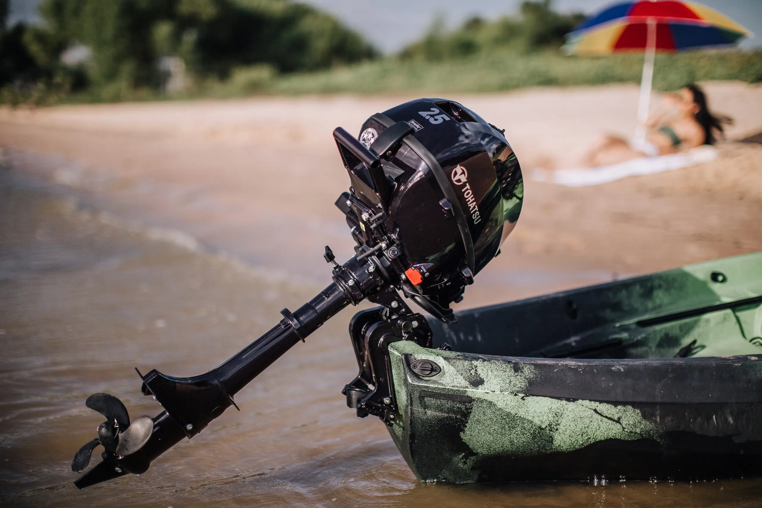 2.5 HP Outboard Motor - Tohatsu MFS2.5CS 4-Stroke Marine - Image 2