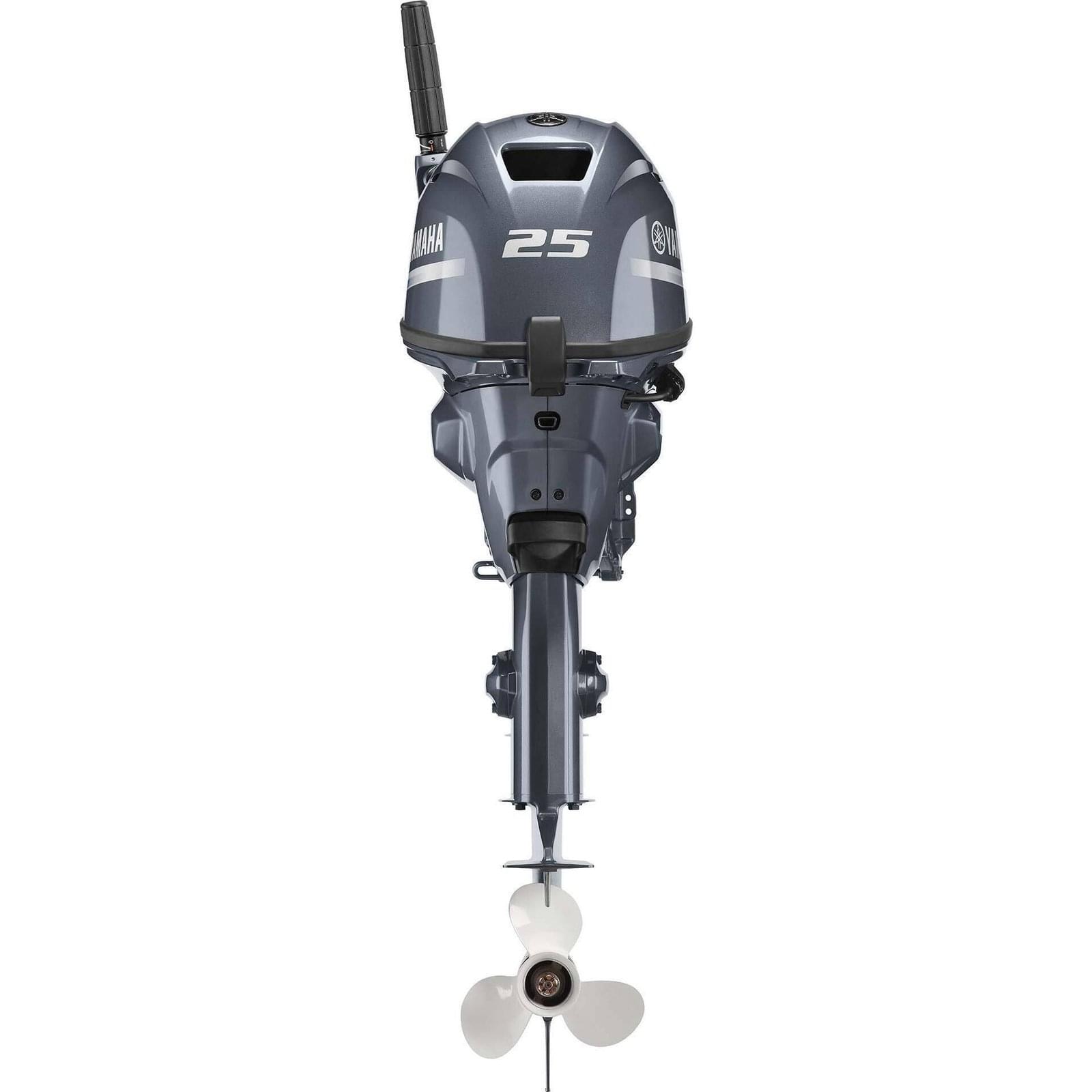 Yamaha 25 HP Outboard Motor F25SWHC - Electric Start Short Shaft - Image 4